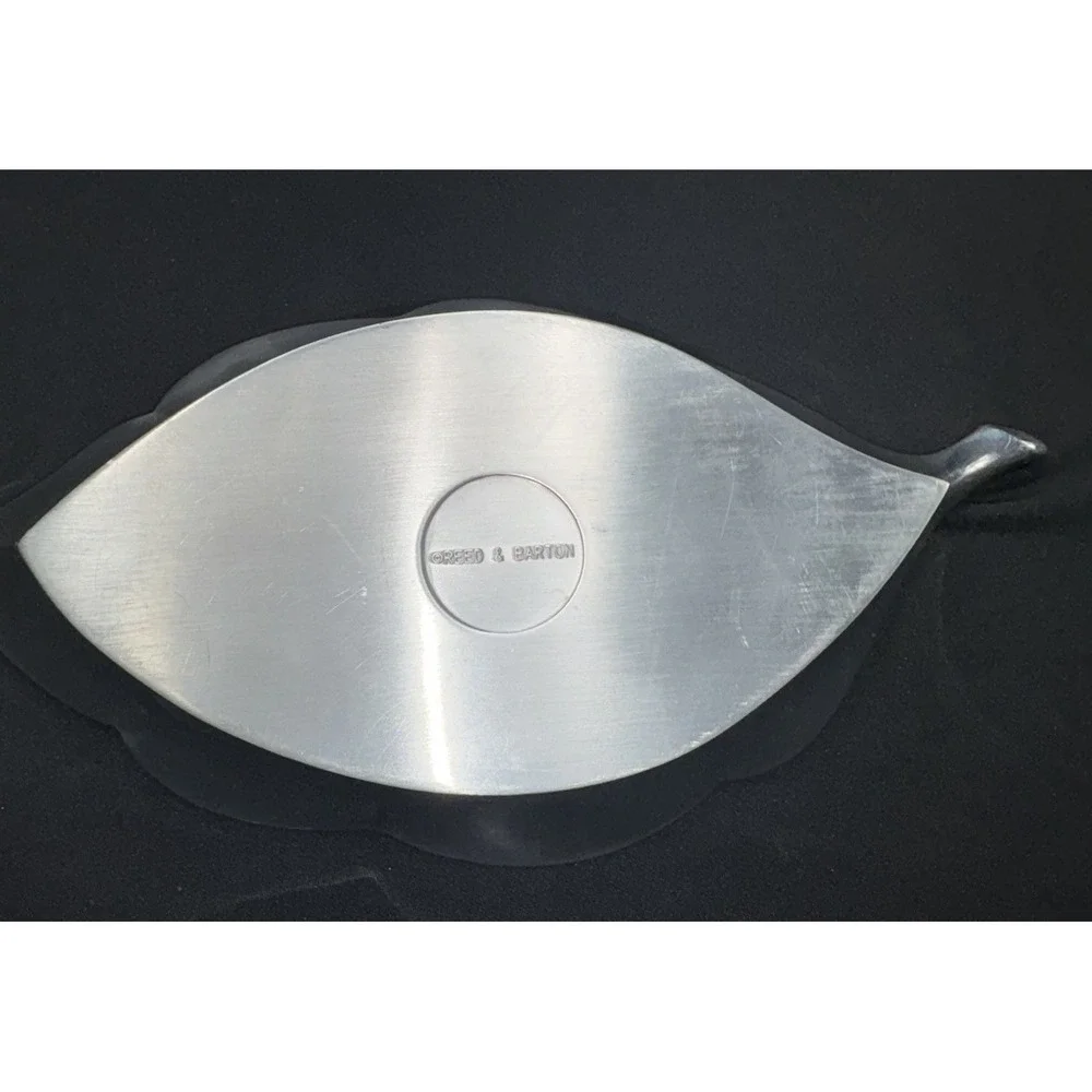 Reed & Barton Leaf Bread Accent Dish The Arbor Collection‎ AM319 Bowl Aluminum